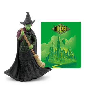 Tonies Character - Wicked
Witch figurine with a broom and 'Wicked' themed card on a white background