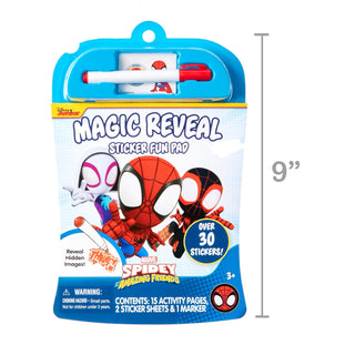 Spidey & Amazing Friends Magic Reveal Pad, Tara Toy Corp., Arts & Crafts, Arts and Crafts, Book, Books, Magic Reveal Pad, Minnie, Spiderman, Spidey, Tara Toy, Arts & Crafts - Basically Bows &