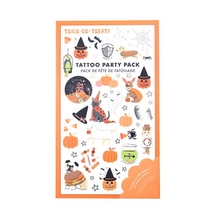 Jollity & Co Trick or Treat Street Tattoo Party Pack