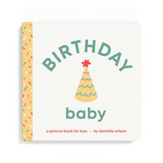 Left Hand Book House Board Book - Birthday Baby