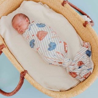 Copper Pearl Swaddle Blanket - All Star
