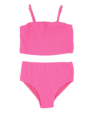 Feather 4 Arrow Bungalow Tankini - Hot Pink