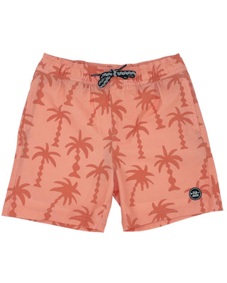 Feather 4 Arrow Wavy Palm Volley Trunk - Papaya