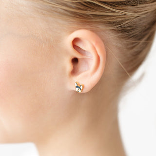 Pip Pop Post Earrings - Frenchie