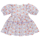 Pink Chicken Girls Maribelle Dress - Lavender Santas, Pink Chicken, All Things Holiday, cf-size-2y, cf-size-6y, cf-size-7y, cf-size-8y, cf-vendor-pink-chicken, Christmas, Christmas Dress, Hol