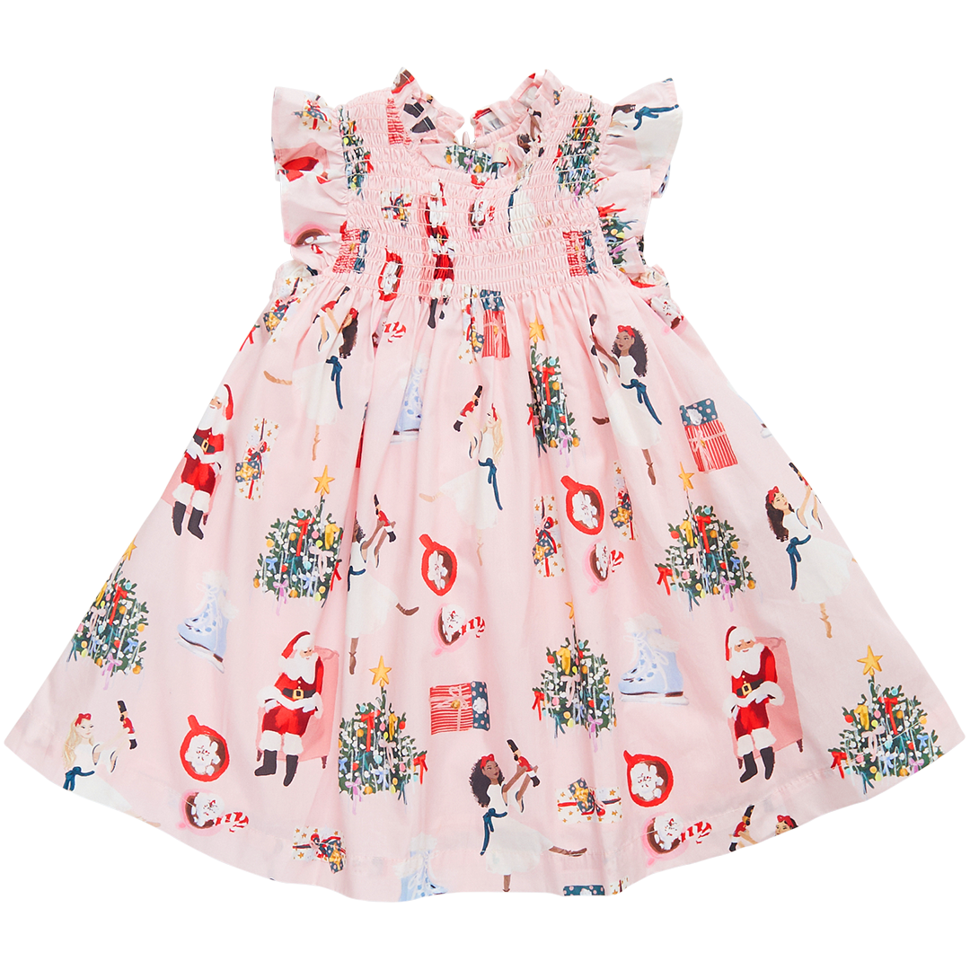 Pink chicken girls dresses sales