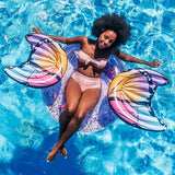 PoolCandy Inflatable Glitter 40" Pool Tube - Butterfly