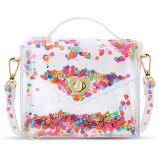 Carrying Kind, Carrying Kind Gussie Handbag - Conversation Hearts, Handbags - Basically Bows & Bowties