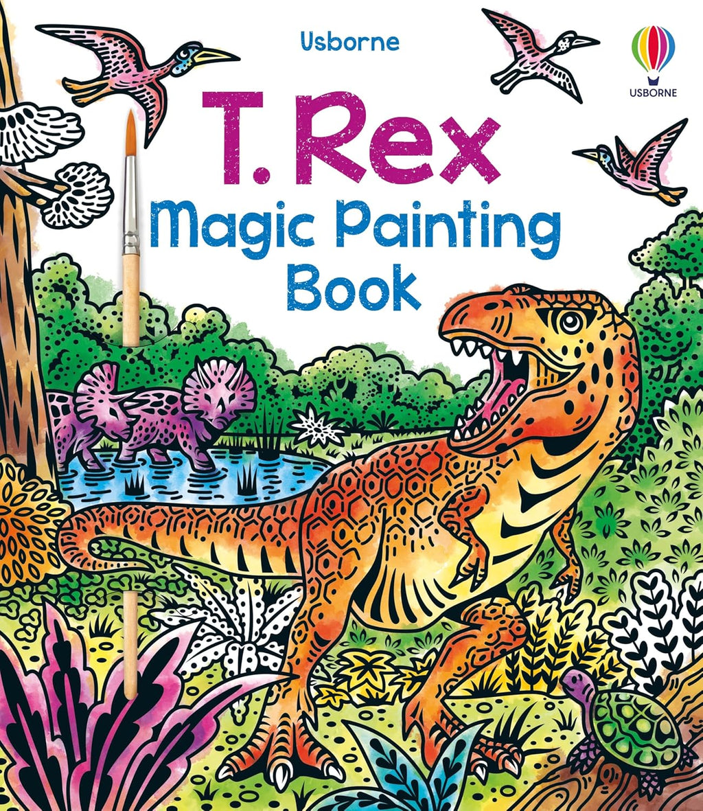 T. Rex Magic Painting Activity Book – Basically Bows & Bowties