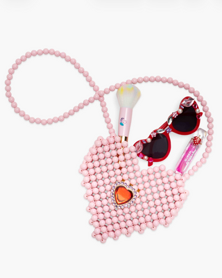 Super Smalls Heartfelt Sparkle Pearl Handbag