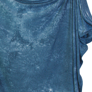 Lou Lou and Company Swaddle Blanket - Heath
Close-up of a textured blue fabric garment