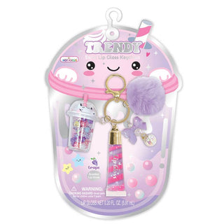 Hot Focus Trendy Lip Gloss with Keychain - Boba