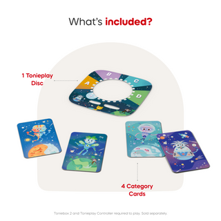 Tonies, Tonieplay The Quizzles: All About Animals Game - Basically Bows & Bowties