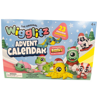 Wigglitz Advent Calendar 2026 toy with colorful compartments and festive design, perfect for holiday countdowns and gift-giving.