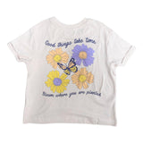 Paper Flower Keep Going Keep Growing Short Sleeve Tee, Paper Flower, cf-size-large-12, cf-size-medium-8-10, cf-size-small-7, cf-size-xlarge-14, cf-type-shirts-&-tops, cf-vendor-paper-flower, 