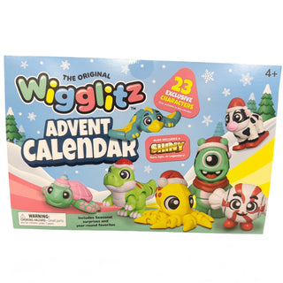 Wigglitz Advent Calendar 2026 toy with colorful compartments and festive design, perfect for holiday countdown fun.