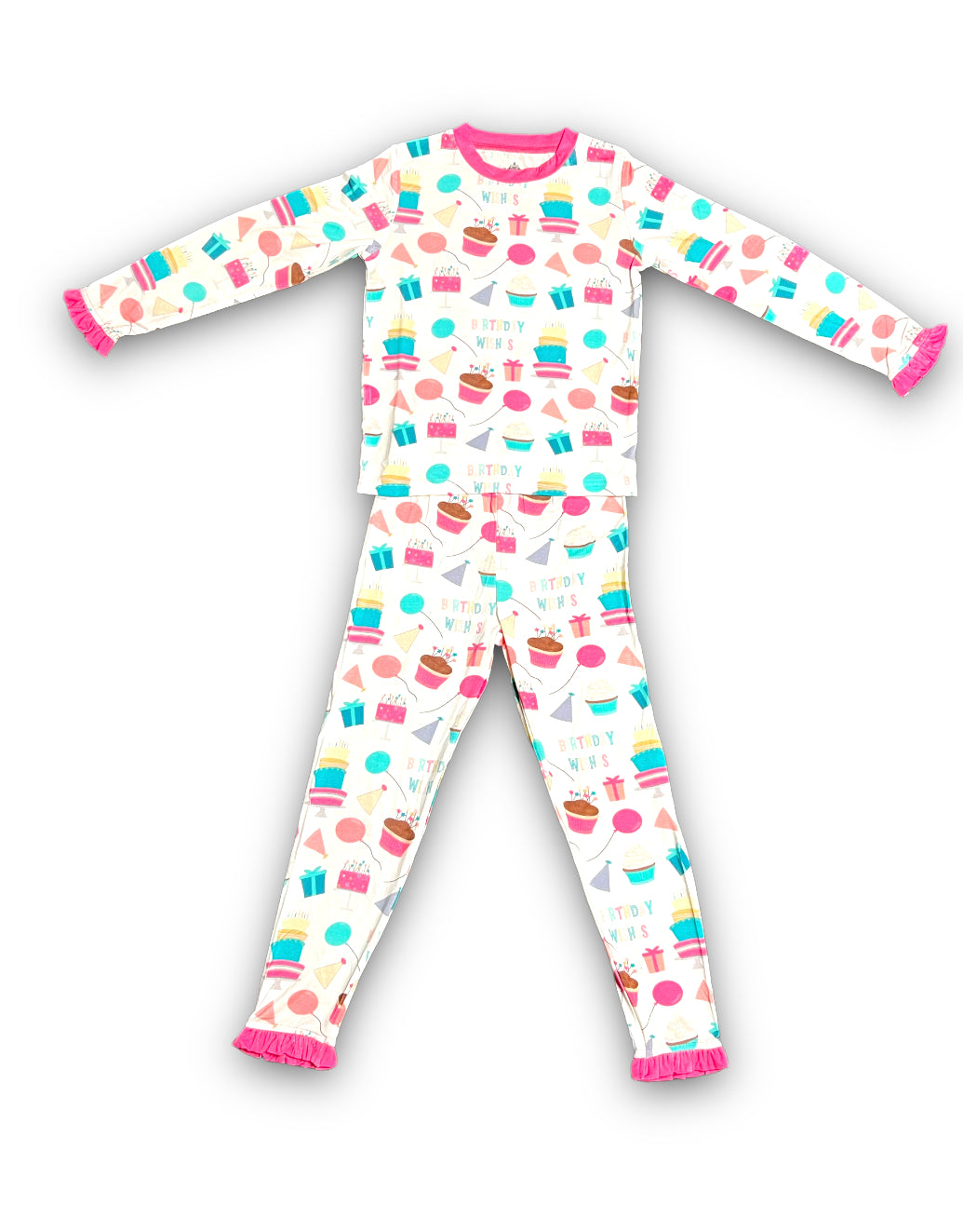 Baby girl birthday pajamas hotsell