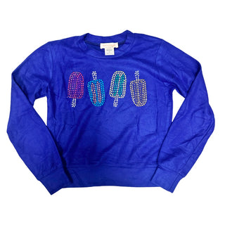 Tweenstyle by Stoopher Sparkle Popsicle Royal Pullover