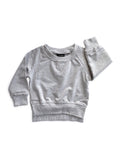 Little Bipsy Collection, Little Bipsy Pullover - Grey - Basically Bows & Bowties