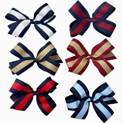 Basically Bows & Bowties Large Grosgrain Layered Ponytail Hair Bow, Basically Bows & Bowties, Back to School, Basically Bows & Bowties, cf-type-hair-bow, cf-vendor-basically-bows-&-bowties, C