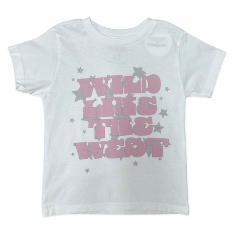 Kids Wild Like the West Tee, Gina, cf-size-2t, cf-size-3t, cf-size-5t, cf-size-ys-7, cf-type-tee, cf-vendor-gina, Gina's Tees, Made in the USA, Tee, Wild Like The West, Tee - Basically Bows &
