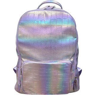 Bari Lynn Rainbow Croc Inspired Backpack - Lavender, Bari Lynn, Back Pack, Back to School, Backpack, Backpacks, Bari Lynn, Bari Lynn Back Pack, Bari Lynn Backpack, Bari Lynn Backpacks, Bari L