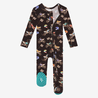 Posh Peanut Supermini Footie with Zipper, Posh Peanut, cf-size-newborn, cf-type-footie, cf-vendor-posh-peanut, Posh Peanut, Posh Peanut Footie, Posh Peanut Footie with Zipper, PP Fall 2023, S