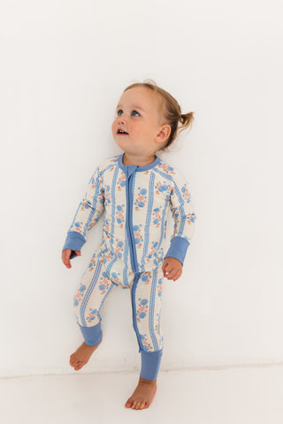 In My Jammers Isla Zipper Romper