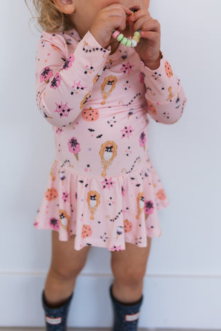 In My Jammers, In My Jammers Snuggleween Twirl Bodysuit - Basically Bows & Bowties