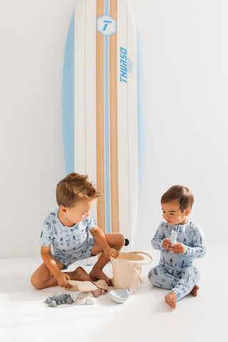 In My Jammers Surfs Up Two Piece Short Set
