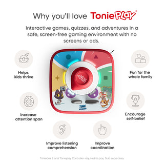 Tonies, Tonieplay Time Academy: Adventure Through the Eras Game, Toys - Basically Bows & Bowties