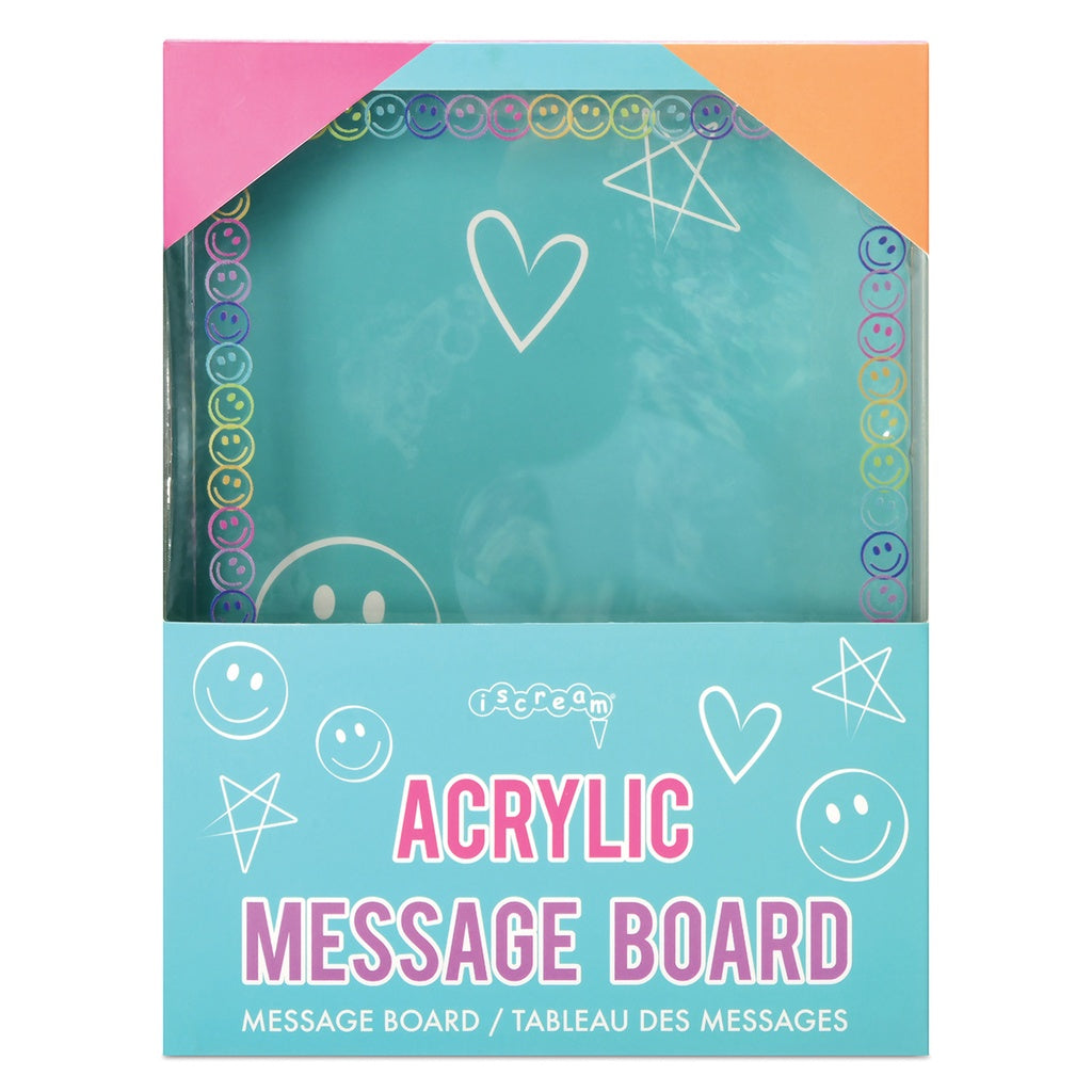 Iscream You Make Me Smile Acrylic Message Board – Basically Bows & Bowties