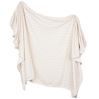 Lou Lou and Company Swaddle Blanket - Kit
Light beige textured fabric draped over a white background