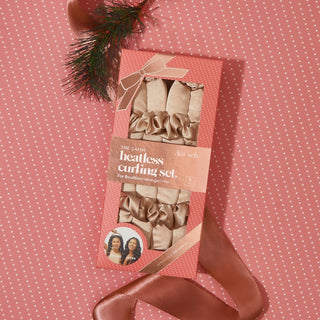 Kitsch, Kitsch Satin Heatless Curling Set - Champagne - Basically Bows & Bowties