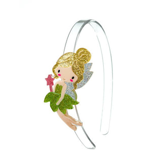 Lilies & Roses Cute Fairy Headband - Green Dress, Lilies & Roses, Acrylic Headband, Acryliic, cf-type-headband, cf-vendor-lilies-&-roses, Lilie & Roses, Lilies & Roses Cute Fairy Headband, Li