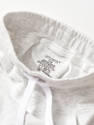 Little Bipsy Collection, Little Bipsy Jogger - Light Heather Grey - Basically Bows & Bowties