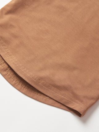 Little Bipsy Oversized Bamboo Tee - Carmel