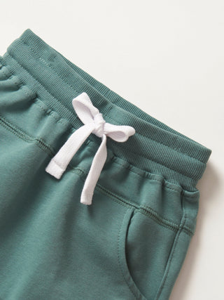 Little Bipsy Raw Edge Harem Short - Teal
