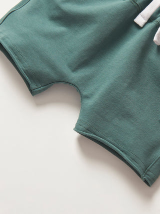 Little Bipsy Raw Edge Harem Short - Teal