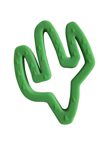 Little Teether Cactus Silicone Teething Toy - Emerald