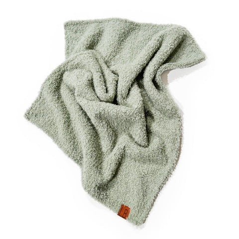 Little Bipsy Plush Toddler Blanket - Aloe, Little Bipsy Collection, aloe, cf-type-blanket, cf-vendor-little-bipsy-collection, LBFALL23, Little Bipsy, Plush Blanket, Plush Little Blanket, Plus