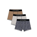 Little Bipsy Boxer Brief 3 Pack - Hello Fall Mix, Little Bipsy Collection, Boxer Briefs, Boy underwear, Boys Boxer Briefs Set, cf-size-2-3, cf-size-3-4, cf-size-4-5, cf-size-5-6, cf-size-6-7,