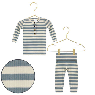 Lou Lou and Company Ribbed Top and Bottoms - Lincoln
