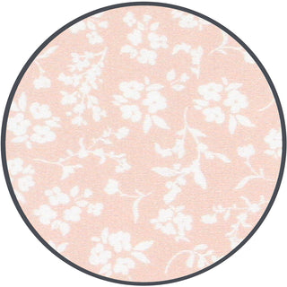 Lou Lou and Company - Louise
A circular color swatch featuring a light pink background with a delicate white floral pattern, framed by a thin dark gray border on a white background.
