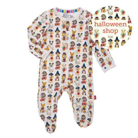 Magnetic Me Tricks or Treats Modal Magnetic Footie, Magnificent Baby, Baby Shower, Baby Shower Gift, cf-size-0-3-months, cf-size-3-6-months, cf-size-newborn, cf-type-footie, cf-vendor-magnifi