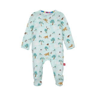 Magnetic Me Central Bark Modal Footie