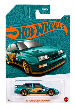 Mattel Hot Wheels Basics Anniversary 87 Ford Sierra Cosworth
