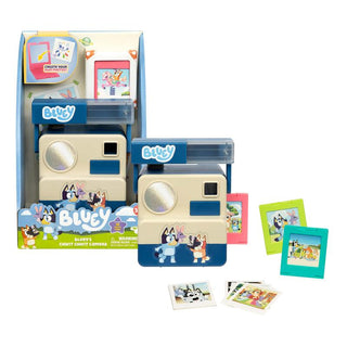 Bluey™ Role-Play Instant Camera Toy
Bluby photo album with multiple photo frames and cards on a white background