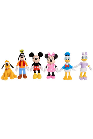 Small 9-inch Disney Junior plush stuffed animal by License 2 Play, featuring soft fabric and detailed character design.