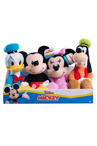 Disney Junior small 9-inch plush stuffed animal by License 2 Play, featuring a soft, cuddly Disney character toy.